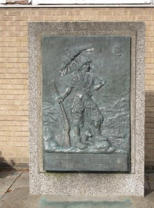   Robinson Crusoe plaque                                